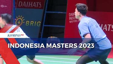 Indonesia Masters 2023, Fajar Alfian-M Rian Melangkah ke Babak 16 Besar
