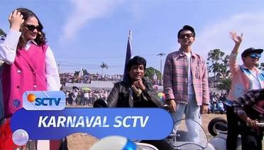 Meriah!! Cast Sinetron Saleha Datang Bersama Komunitas Vespa Majalengka | Karnaval SCTV