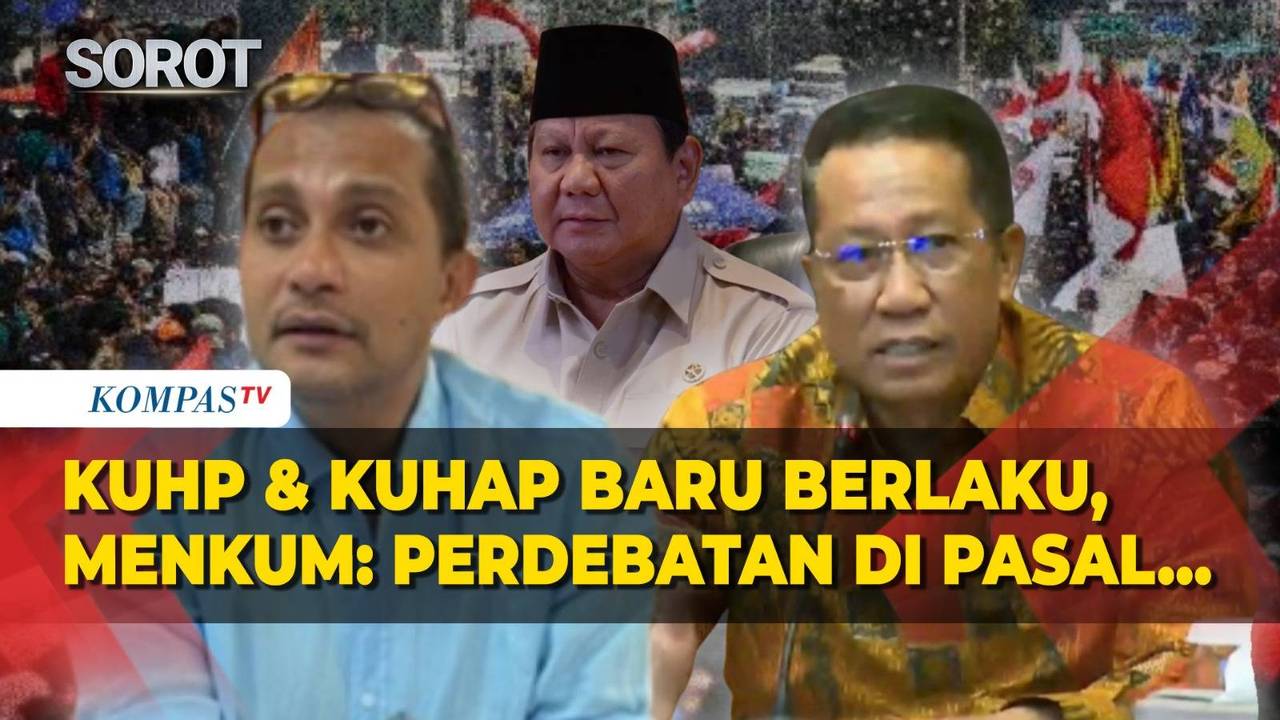[FULL] Menkum Supratman-Wamenkum Jelaskan Pasal Penghinaan Presiden-Perzinaan di KUHP & KUHAP Baru - Kompas TV