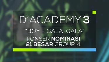 Boy, Aceh - Gala-gala (Konser Nominasi 21 Besar Group 4)