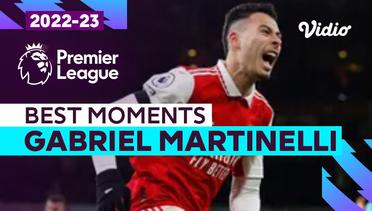 Aksi Gabriel Martinelli | Arsenal vs Newcastle | Premier League 2022/23