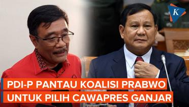 PDI-P Tunggu Koalisi Prabowo untuk Umumkan Cawapres Ganjar