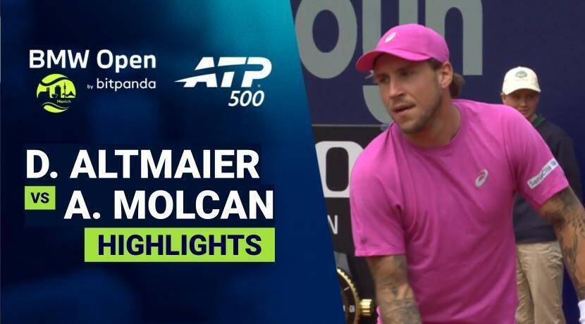 Daniel Altmaier vs Alex Molcan - Round of 16 | ATP 500: BMW Open 2026