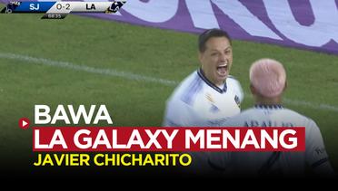 Mantan Striker MU, Javier Chicarito Bawa LA Galaxy Menang di MLS