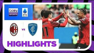 Milan vs Empoli - Highlights | Serie A 2023/24