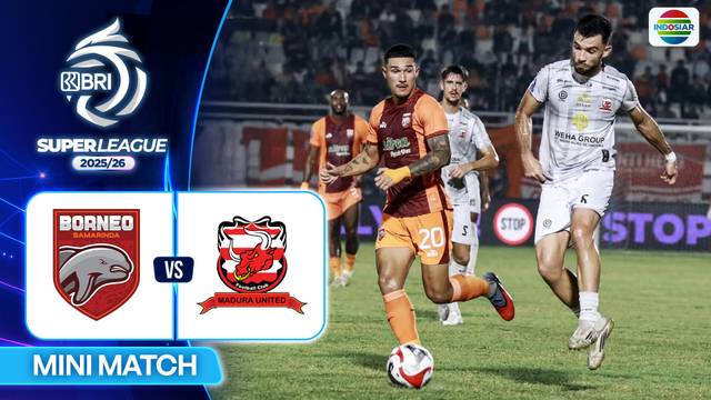Borneo FC Samarinda VS Madura United FC - Mini Match | BRI Super League 2025/26