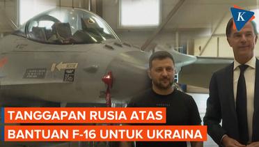 Rusia Sebut F-16 untuk Ukraina Perburuk Perang
