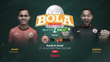 Nantikan Kehebatan Kiper Persija Jakarta, Andritany Ardhiyasa Bersama The Jakmania di BOLA E-Sports Challenge