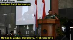 Gatot Nurmantyo : Saya tidak dipecat tapi digantikan