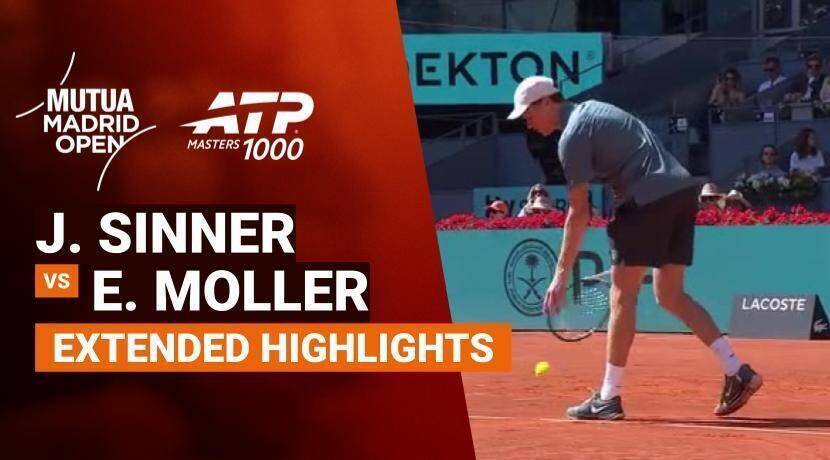 Jannik Sinner vs Elmer Moller - Round 3 (Manolo Santana Stadium) | ATP 1000: Mutua Madrid Open 2026