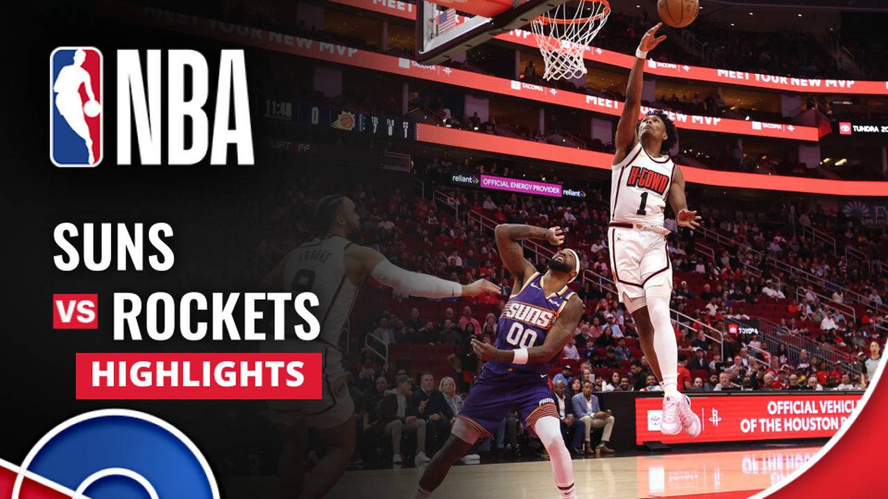 Phoenix Suns vs Houston Rockets - Highlight | NBA Regular Season 2024/ ...