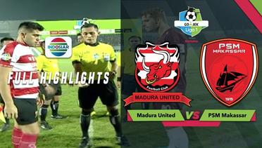 Madura United (3) vs (0) PSM Makassar - Full Highlight | Go-Jek Liga 1 bersama Bukalapak