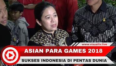 Menko PMK Puan Beri Apresiasi Tinggi atas Kesuksesan Asian Para Games 2018