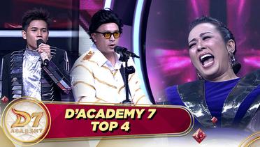 Suara Valen Mirip Rhoma Irama? Duet Bareng Bikin Satu Studio Ngakak! | D'Academy 7 Top 4