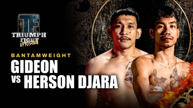 Gideon vs Herson Djara - Full Match | Triumph Fight Uprising