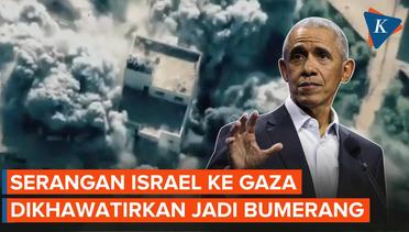 Obama Beri Peringatan Israel soal Serangannya ke Palestina