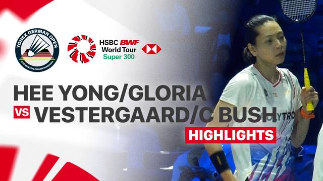 Hee Yong Kai Terry/Gloria Emanuelle Widjaja (SGP/INA) vs Mads Vestergaard/Christine Busch (DEN) - Mixed Doubles Semifinals | YONEX German Open 2026 - Highlight | YONEX German Open 2026