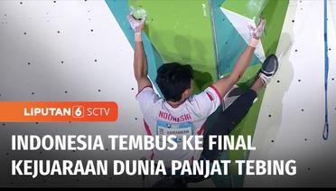 Kejuaraan Dunia Panjat Tebing Digelar di Jakarta, Atlet Indonesia Tembus ke Final! | Liputan 6