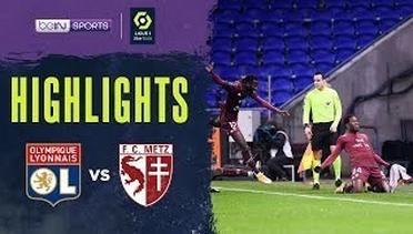Match Highlight | Lyon 0 vs 1 Metz | Ligue 1 Uber Eats 2021