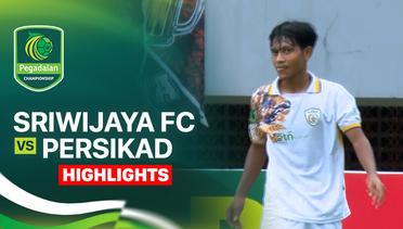 Sriwijaya FC vs Persikad - Highlight | Pegadaian Championship 2025/26