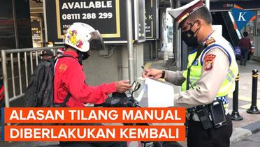 Polda Metro Jaya Beberkan Alasan Tilang Manual Diberlakukan Kembali