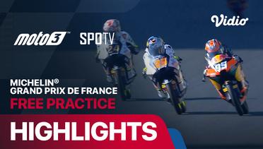 MotoGP 2024 Round 5 - Michelin Grand Prix de France Moto3: Free Practice - Highlights  | MotoGP 2024