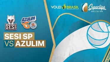 Full Match | Sesi Sp vs Azulim/Gabarito/Uberlandia |  Brazilian Men's Volleyball League 2021/2022