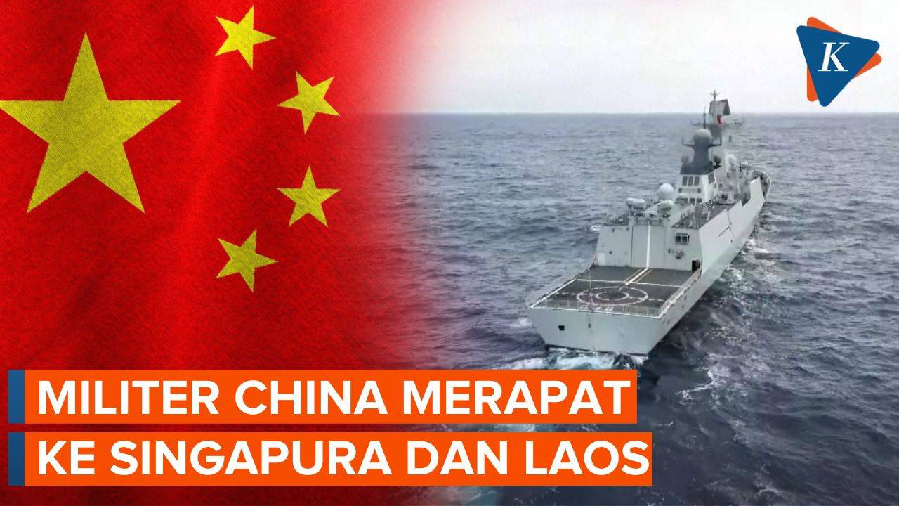 Militer China Merapat Ke Singapura Dan Laos Di Tengah Kerja Sama As