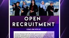 Open Recruitment FIVETV UPNVJ 2016 #BeCreActive 