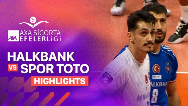 Halkbank vs Spor Toto - Highlight | Turkish Men's Volleyball League 2025/26