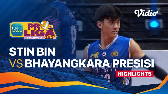 Final Four Putra: Jakarta STIN BIN vs Jakarta Bhayangkara Presisi - Highlights | PLN Mobile Proliga 2024