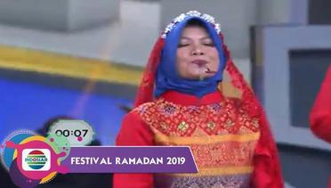Heboh!! Ibu Ibu Lomba Balap Kelereng di Sendok Ala Jirayut Challenge | Festival Ramadan 2019