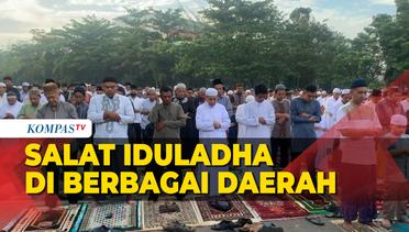 Potret Warga Muhammadiyah Salat Iduladha dari Palembang, Bengkulu, Baubau hingga Banjarmasin