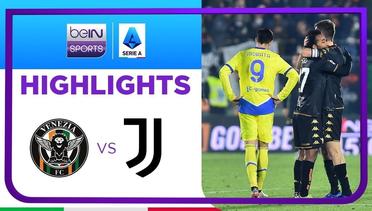 Match Highlights | Venezia 1 vs 1 Juventus | Serie A 2021/2022