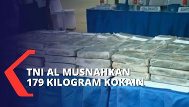 TNI AL Musnahkan 179 Kg Kokain, KSAL Laksamana Yudo Margono: Tak Ada Tersangka dari Barang Tersebut