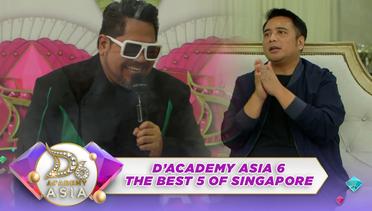 Pertama Nyanyi Dangdut! Mampukah Rudi Memikat Hati Juri ? | D'Academy Asia 6 The Best 5 Of Singapore