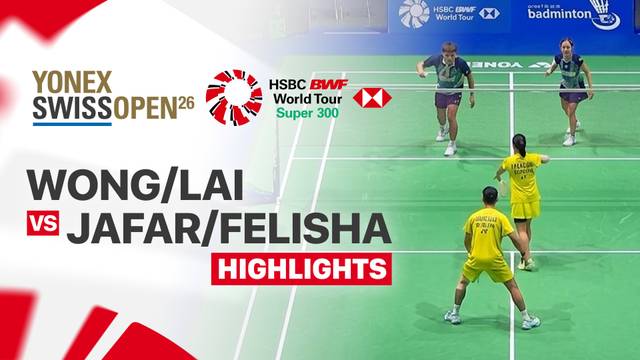 Jimmy Wong/Lai Pei Jing (MAS) vs Jafar Hidayatullah/Felisha Alberta Nathaniel Pasaribu (INA) - Highlight | YONEX Swiss Open 2026