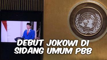 Debut Presiden Jokowi di Sidang Umum PBB