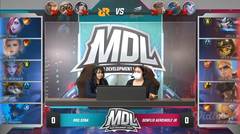 Genflix Aero Jr 0 vs 2 RRQ Sena | MDL Season 1 | Mobile Legends Development League 2020