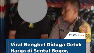 Viral Bengkel Diduga Getok Harga di Sentul Bogor, Kata Polisi Salah Paham