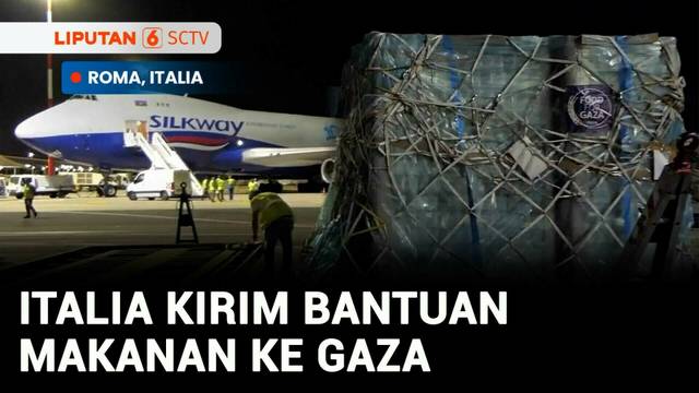 Jendela Dunia: Italia Akan Kirim 100 Ton Bantuan Makanan ke Gaza | Liputan 6