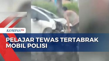 Dua Pelajar di Palembang Tertabrak Mobil Polisi, Satu Diantaranya Tewas