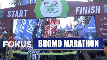 Antusiasme Ribuan Peserta dari 40 Negara Ikuti Bromo Marathon - Fokus Pagi