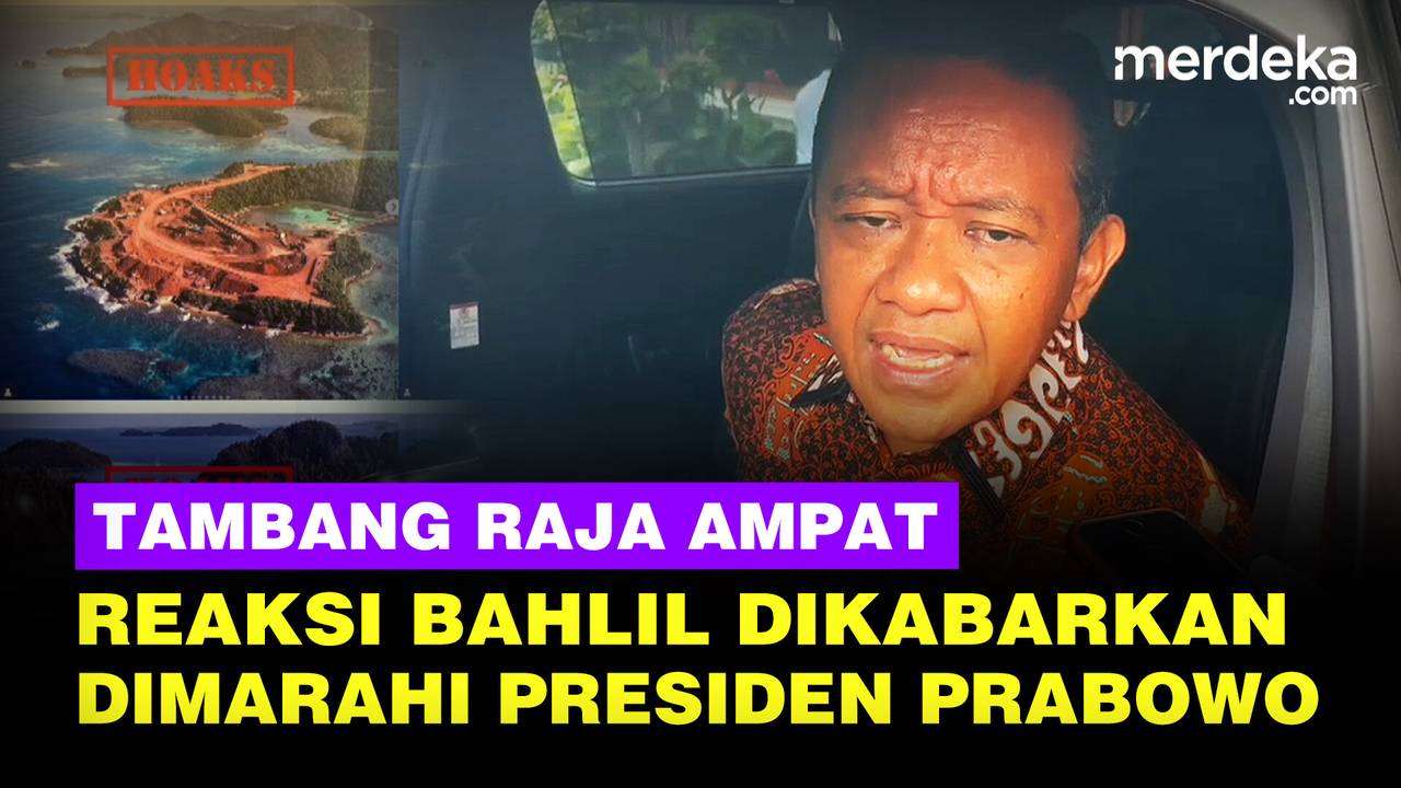 Reaksi Bahlil Dikabarkan Dimarahi Prabowo Usai Heboh Tambang Nikel di ...