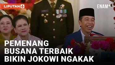 Pemenang Busana Terbaik Upacara HUT RI ke-78 Sukses Bikin Presiden Jokowi Ngakak