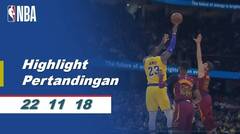 NBA | Kompilasi Highlight Pertandingan Kamis, 22 November 2018