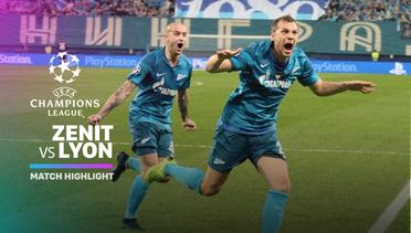 Full Highlight - Zenit vs Lyon I UEFA Champions League 2019/2020