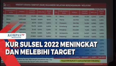 KUR Sulsel 2022 Meningkat dan Melebihi Target