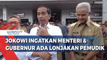 Jokowi Ingatkan Menteri dan Gubernur Ada Lonjakan Pemudik