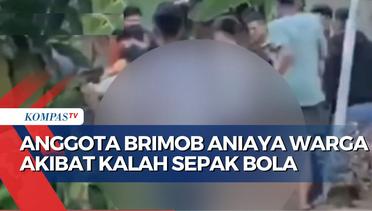 Anggota Brimob Aniaya Warga Lampung Tengah Karena Kalah Sepakbola